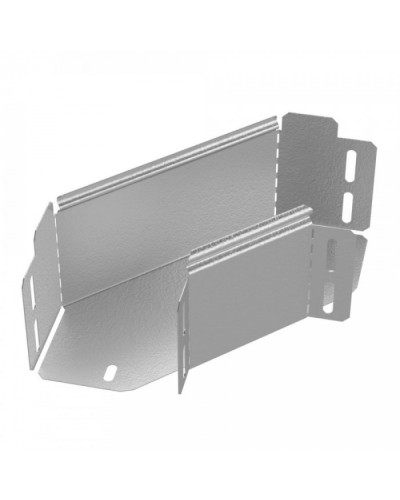 Угол горизонтальный 90 градусов Стандарт HDZ 100х100 Промрукав (PR16.1637) в Калининграде Аксессуары для лотков Pintop.ru