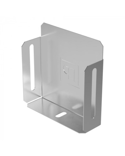 Заглушка лотка Стандарт INOX (AISI 304) 100х100 Промрукав (PR16.2472) в Калининграде Аксессуары для лотков Pintop.ru