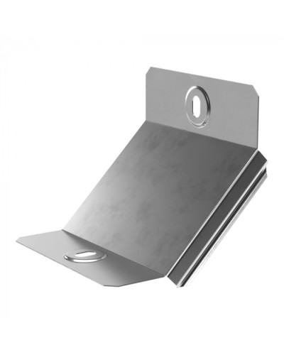 Крышка угла вертикального внутреннего 45 градусов Стандарт INOX (AISI 304) 100 Промрукав (PR16.3164) в Калининграде Аксессуары для лотков Pintop.ru