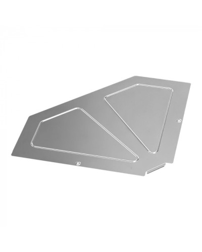 Крышка угла горизонтального 90 градусов Стандарт INOX (AISI 304) 600 Промрукав (PR16.3522) в Калининграде Аксессуары для лотков Pintop.ru