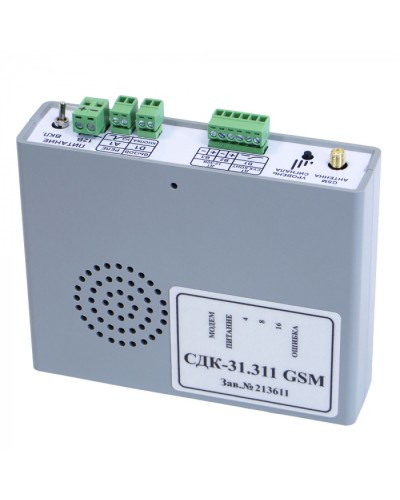 Блок контроля GSM Кристалл СДК-31.311GSM в Калининграде Приемно-контрольные приборы Pintop.ru