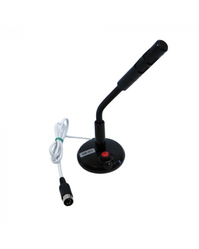 Микрофон диспетчера (разъем 5 вилка) Кристалл СДК-34.5(S/RS) в Калининграде Дополнительное оборудование для ОПС Pintop.ru