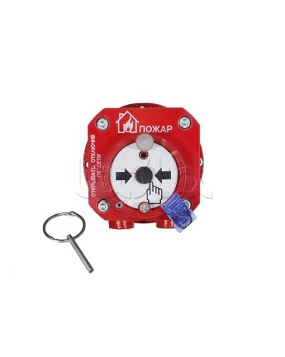 Извещатель пожарный ручной взрывозащищенный Спектрон-512-Exd-Н-ИПР-В-HART в Калининграде Пожарные извещатели (Ex) Pintop.ru