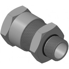 Кабельный ввод с резьбой G1 для открытой прокладки кабеля с проходным диаметром d=16-20 мм Спектрон КВН-20-М-G1