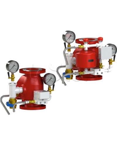 Узел управления спринклерный водозаполенный Спецавтоматика УУ-С80/1,6В-ВФ.О4- Шалтан в Калининграде Устройства пуска водяного пожаротушения Pintop.ru