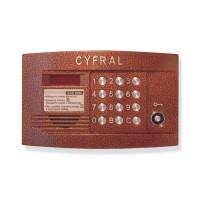 Блок вызова видеодомофона на 200 абонентов Цифрал CCD-2094.1/VC