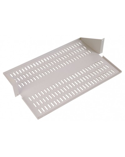 Полка перфорированная консольная с центральным креплением 2U ЦМО МС-30.2 в Калининграде Полки для шкафов и стоек Pintop.ru