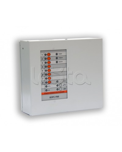 Прибор приемно-контрольный охрано-пожарный ВЭРС-ПК8М версия 3.2 в Калининграде Приемно-контрольные приборы Pintop.ru