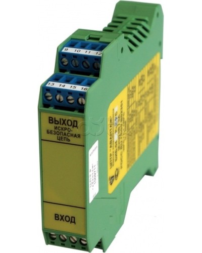 Барьер искробезопасности пассивный компактного исполнения Юмирс БИБ-04Р-24С в Калининграде Аксессуары для средств охраны периметра Pintop.ru