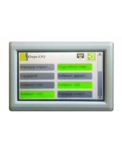 Клавиатура подсистемы охранной сигнализации Elsys-CP2 в Калининграде Сетевая СКУД Elsys Pintop.ru