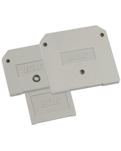 Заглушка IEK YZN10D-ZGL-010-K03 в Калининграде Клеммные колодки Pintop.ru