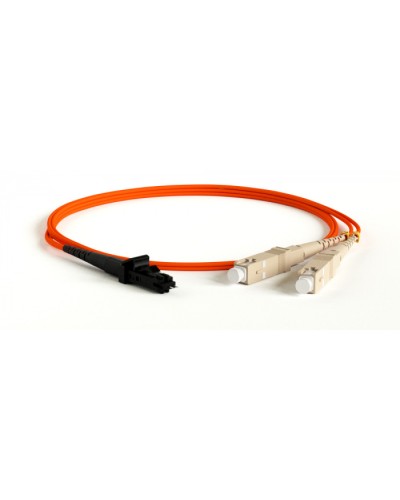 Патч-корд волоконно-оптический Hyperline FC-D2-62-MTRJM/PR-MTRJM/PR-H-2M-LSZH-OR в Калининграде Патч-корды оптические Pintop.ru