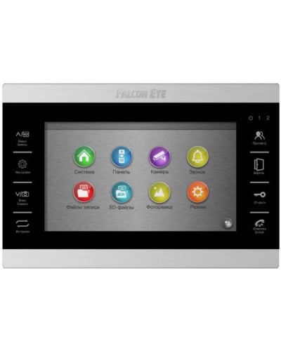 Видеодомофон Falcon Eye FE-70 ATLAS HD (Black) XL в Калининграде Абонентские видеоустройства Pintop.ru
