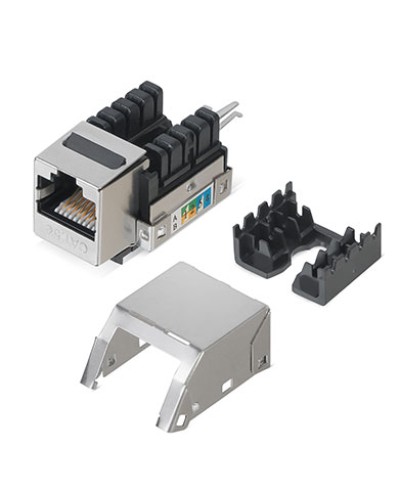 Вставка Cabeus KJ-RJ45-Cat.5E-SH-90 в Калининграде Модули Keystone Pintop.ru