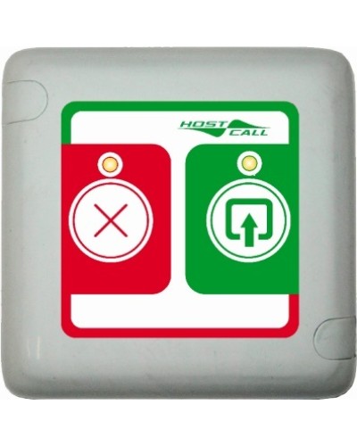 Радиокнопка вызова Hostcall MP-411D1 в Калининграде Система оповещения и трансляции Hostcall Pintop.ru