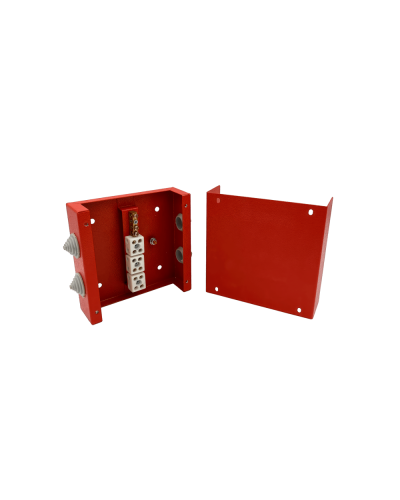 Коробка распределительная огнестойкая КРОПС, IP41, габаритные размеры 200х200х80 мм, для кабелей сечением до 10 мм2, 12 клемм КМ-Профиль (FRJB-KM-ST3-10-12-КРОПС-IP41) в Калининграде Распределительные коробки Pintop.ru
