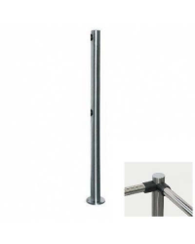 Стойка двухсторонняя L-образная PERCo-BH02 2-02 в Калининграде Ограждения Pintop.ru