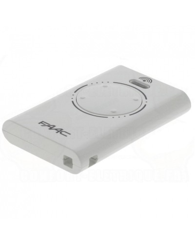 Брелок-передатчик 4-канальный Faac 787010 (белый) в Калининграде Устройства радиоуправления для шлагбаумов и автоматики Pintop.ru