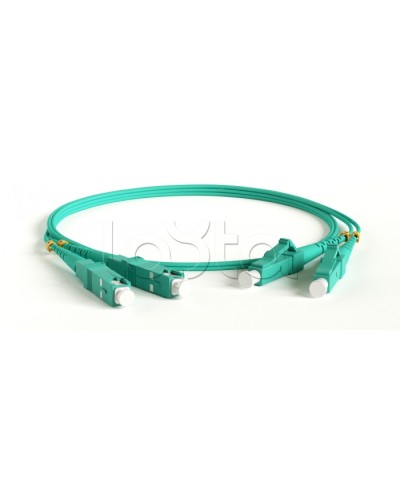 Патч-корд волоконно-оптический Hyperline FC-D2-503-SC/PR-SC/PR-H-2M-LSZH-AQ в Калининграде Патч-корды оптические Pintop.ru