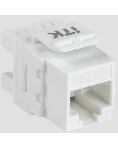 ITK Модуль Keystone Jack кат.5E UTP 110 IDC 180град (CS1-1C5EU-12) в Калининграде Модули Keystone Pintop.ru