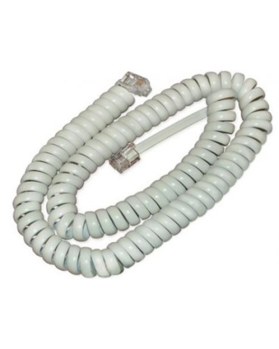 Шнур витой трубочный телефонный белый 2 м (10шт/уп) REXANT 18-2021 в Калининграде Патч-корды и пигтейлы Pintop.ru