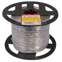 Трос стальной в ПВХ изоляции d2 мм (200) REXANT 09-5320