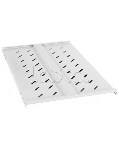 Полка 19 перфорированная глубиной 400 мм, усиленная до 100кг Cabeus SH-J018-FC-600m-100KG в Калининграде Полки для шкафов и стоек Pintop.ru