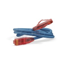 Патч-корд RJ45-RJ45, 4 пары, UTP, кат.5е, LSZH (0,5м) Hyperline PC-LPM-UTP-RJ45-RJ45-C5e-0.5M-LSZH-BL