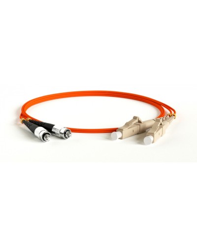 Патч-корд волоконно-оптический Hyperline FC-D2-50-LC/PR-LC/PR-H-1.5M-LSZH-OR в Калининграде Патч-корды оптические Pintop.ru