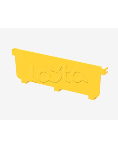 Заглушка для оптического лотка 300мм (с 5 винтами) Hyperline (FBTR-300-TTR) в Калининграде Аксессуары для лотков Pintop.ru