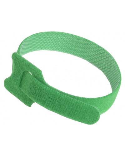 ITK Хомут-липучка ХКл 14х310мм с м/з зеленый (100шт) (HKVG-W14-L310) в Калининграде Стяжки-хомуты Pintop.ru