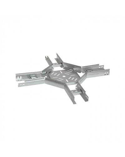 Х-образный ответвитель лестничный 500х200 (1,2 мм) Промрукав (PR08.5425) в Калининграде Аксессуары для лотков Pintop.ru