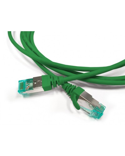 Hyperline PC-LPT-SFTP-RJ45-RJ45-C6A-1M-LSZH-GN Патч-корд S/FTP в Калининграде Патчкорды (медные) Pintop.ru