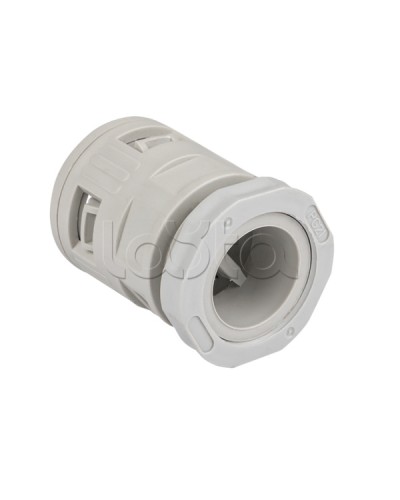 Коннектор для гофрированной трубы (25 мм) (25 шт) EKF-Plast (kn-t-25) в Калининграде Повороты, муфты, тройники Pintop.ru