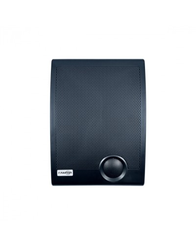 Оповещатель речевой настенный Тромбон Глагол Н2-10 (чёрный) в Калининграде Система оповещения и трансляции Pintop.ru