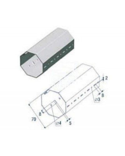 Выходной фланец G12000 Came 119RIG112 в Калининграде Запчасти для шлагбаумов и автоматики Pintop.ru