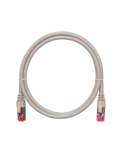 Шнур коммутационный 2хRJ45/8P8C S/FTP кат.6A (NMC-PC4SA55B-075-GY) NIKOMAX (7.5 м) в Калининграде Патчкорды (медные) Pintop.ru