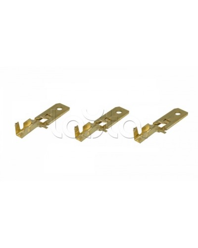 Клемма плоская 1-1.5 мм² (КП штекер - 6.3мм) (100шт/уп) REXANT 08-0911 в Калининграде Клеммные колодки Pintop.ru