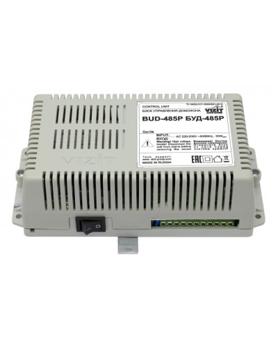 Блок управления домофона Vizit БУД-485Р в Калининграде Блоки управления многоабонентные Pintop.ru