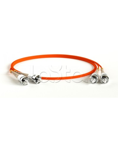 Патч-корд волоконно-оптический Hyperline FC-D2-50-ST/PR-ST/PR-H-3M-LSZH-OR в Калининграде Патч-корды оптические Pintop.ru