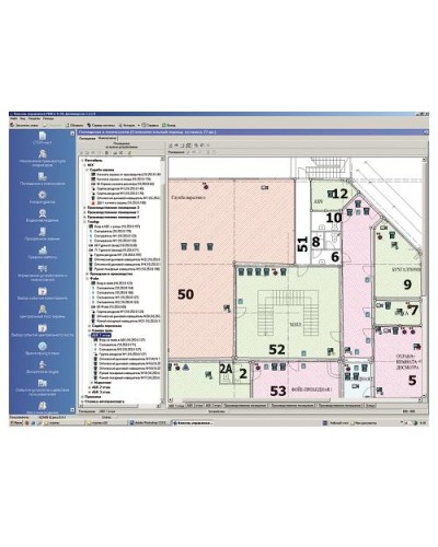 ПО Модуль Мониторинг PERCo-SM08 в Калининграде Сетевая СКУД Perco Pintop.ru