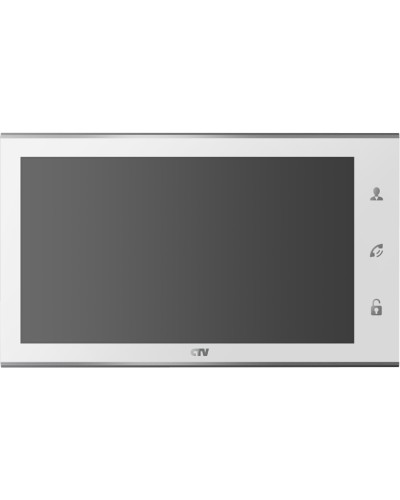Монитор видеодомофона CTV-M4105AHD (белый) в Калининграде Абонентские видеоустройства Pintop.ru