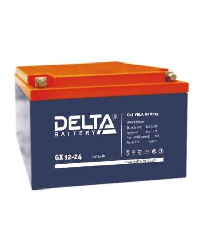 Аккумулятор свинцово-кислотный Delta GX 12-24 в Калининграде Электротехническое оборудование Pintop.ru