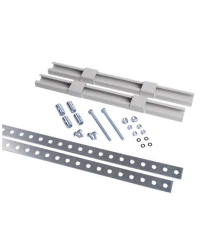 Комплект крепления металлокорпуса к столбу монтажной полосой IEK (YKK-0-125) в Калининграде Крепежные изделия Pintop.ru